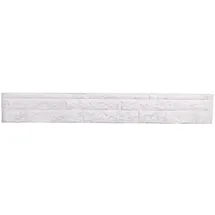 Beckers Betonzaun Betonzaun Zaunelement Klassik Fels 184 x 26 cm Betongrau