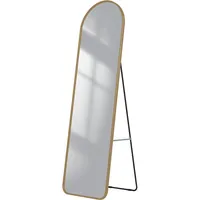 EMKE Emke, Spiegel, Bogen Standspiegel mit Rahmen aus Aluminium,