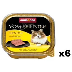 Animonda Cat Vom Feinsten Senior mit Geflügel 6x100g