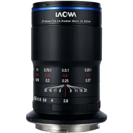 Laowa 65 mm F2,8, F, Bildstabilisator, Canon RF-Mount