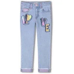 Billieblush für Mädchen. U20850 Jeans 5 Taschen blau (12años= 150cm), Lässig, Baumwolle, Denim, Kinderbekleidung