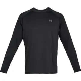 Under Armour Tech 2.0 langarm Trainingsshirt Herren 001 black/graphite S