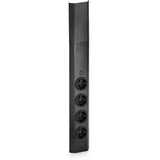 naber gmbh Ecksteckdosenelement 1 Schwarz Matt 1 St.