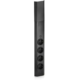 naber gmbh Ecksteckdosenelement 1 Schwarz Matt 1 St.