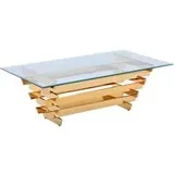 Glascouchtisch Pyramide