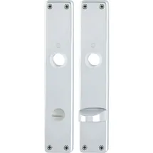 HOPPE Langschild-Paar 202SP F1/ naturf. F1 Bad SK/OL 78mm