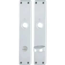 HOPPE Langschild-Paar 202SP F1/ naturf. F1 Bad SK/OL 78mm