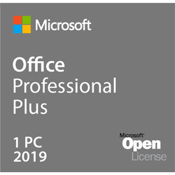 Microsoft Office 2019 Professional Plus Open License, terminal server geschikt, volumelicentie