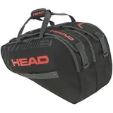 Head Tennistasche Base M Schwarz/Orange