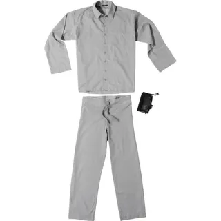 Cocoon Tree Insect Shield Travel Langarm-pyjama - Safari Grey - M