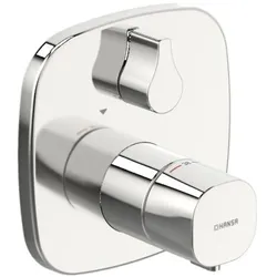 Hansa Funkt -Einheit m Dekorset Einhand Wannen-Batt Hansaliving 8114 9572 chr