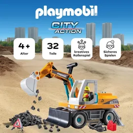Playmobil Action Großer Bagger 71749