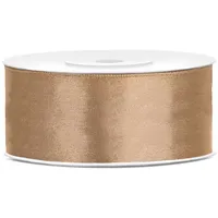 Partydeco Dekoration Geschenkband gold 25m