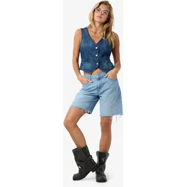 Noisy May Holla Loose Light Blue Denim S