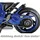 Bodystyle Hinterradabdeckung ABS Kunststoff unlackiert für BMW F 800 R