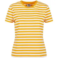 URBAN CLASSICS Damen T-Shirt Ladies Regular Striped Tee, gestreiftes