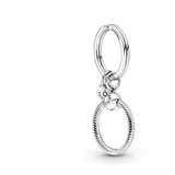 Pandora Charm Schlüsselanhänger Silber 399566C00