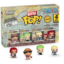 Funko Pop! One Piece Bitty POP! 4er-Pack Luffy 2,5 cm) #86892