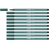 Stabilo Pen 68 - 10er Pack - blaugrün