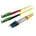 helos LWL Patchkabel E2000® APC (LSH)/LC Duplex 9/125μm OS2 gelb