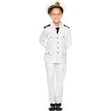 maskworld Kapitän Kinderkostüm 116