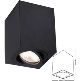 Braytron Spotlight maxi 3 GU10 eckig schwarz