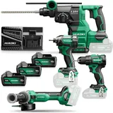 Hikoki KC18DE inkl. 3 x 5,0 Ah + Ladegerät + Bolsa de transporte