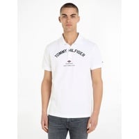 Tommy Hilfiger Poloshirt »GRAPHIC CHEST REG POLO«, Gr. L, White, , 75050105-L