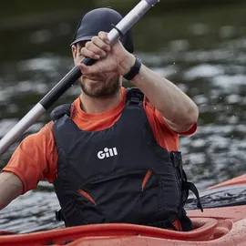 Gill Pro Racer Schwimmweste schwarz orange 2XL