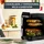 Tefal Easy Fry Crispy Stack Doppelkammer schwarz
