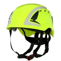 SecureFitTM Schutzhelm X5000, belüftet, reflektierend, CE, Neongrün, X5014V-CE