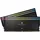 Corsair Dominator Titanium RGB 48GB (2x24GB) Bis zu 6000MHz CL30 Intel XMP 3.0 Desktop-Arbeitsspeicher – schwarz