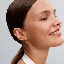 Pandora Creolen Hängendes Herz gold 263685C01 onesize