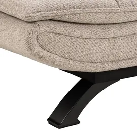 Actona Schlafcouch Webstoff 2-Sitzer Beige