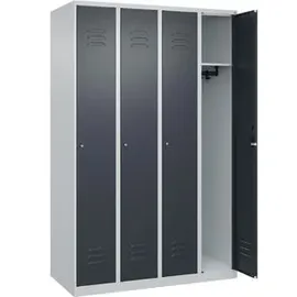 C+P Classic Plus Spind 120 x 50 x 185 cm anthrazit