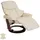 MCA Furniture Windsor 2 Leder 90 x 105 x 82 cm creme