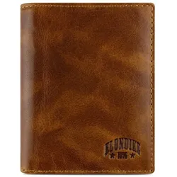 Klondike 1896 Mountain Finn Geldbörse RFID Leder 10 cm cognac