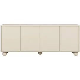 beautysofa ADEL 204 x 81 x 38 cm Beige