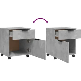 vidaXL Aktenschrank 45 x 38 x 54 cm grau