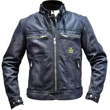 Helstons Genesis Air Motorradjacke Blau 2XL