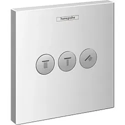 hansgrohe ShowerSelect Ventil Unterputz 15764000 für 3 Verbraucher, chrom