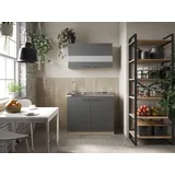 Respekta Merle Glaskeramikkochfeld links grau