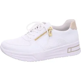 Rieker N8100 Damen Weite Weit/Beige/Weiß 38