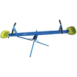 NYVI Kinderwippe NYVIKidz 360 - Outdoor Wippe für Kinder - Metallrahmen, 360 Grad Drehung, Dämpfer unter Sitzen