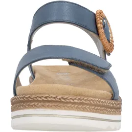 remonte Keilsandalette Damen Blau 41