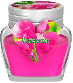 AIR WICK Kleine Duftkerze, Ideal als Geschenk oder Mitbringsel, Duft: Sommerblumen