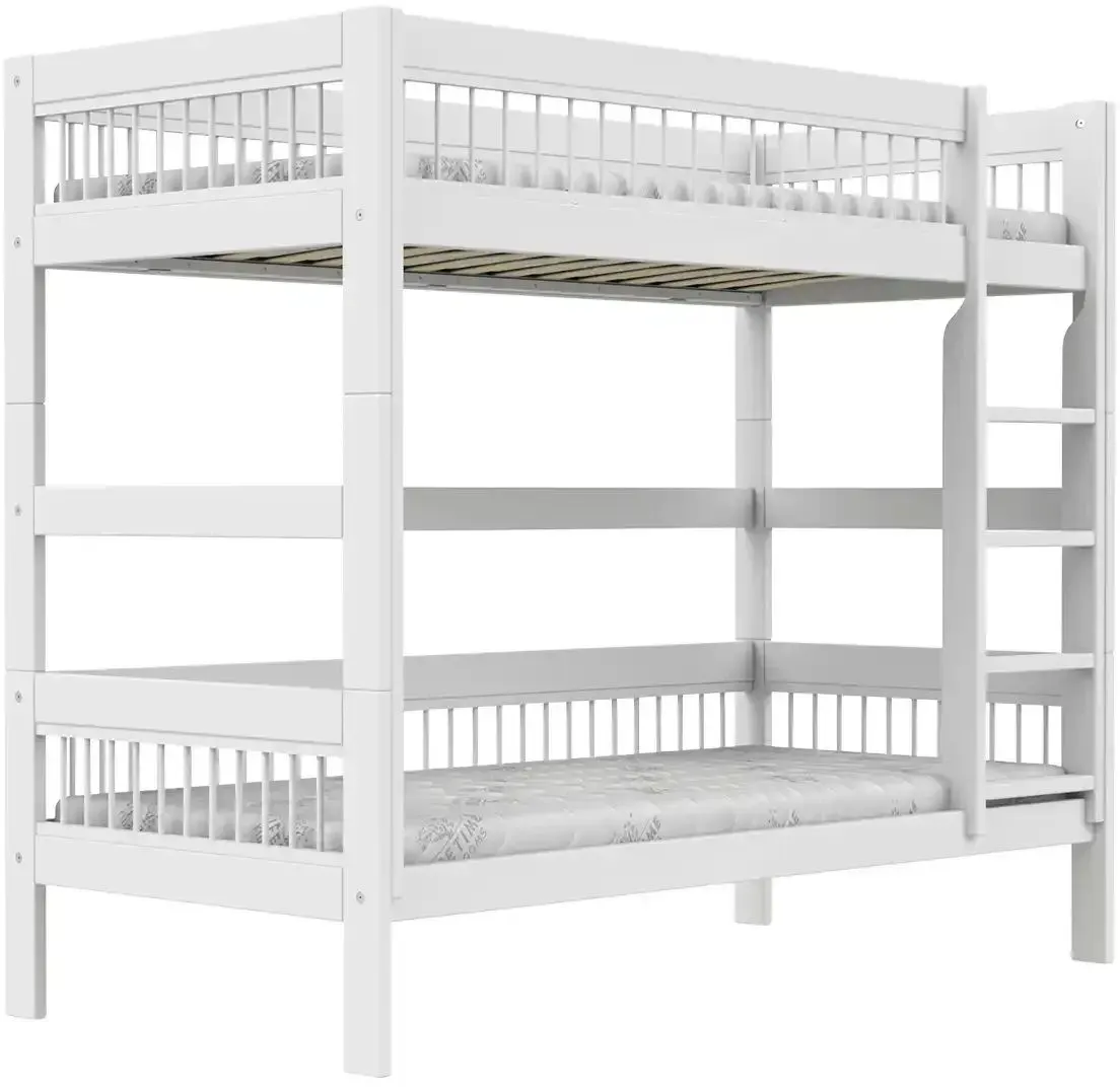 Lifetime Etagenbett mit Leiter  Breeze , weiß , Maße (cm): B: 207 H: 177 T: 102.0
