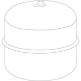 Buderus Druckausdehnungsgefäß 1,5 bar 18 l