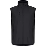 Clique Classic Softshell Weste Schwarz L