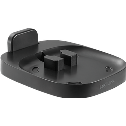 LogiLink Lautsprecher-Wandhalterung für SONOS und allgemeine Lautsprecher, Lautsprecher Ständer + Wandmontage